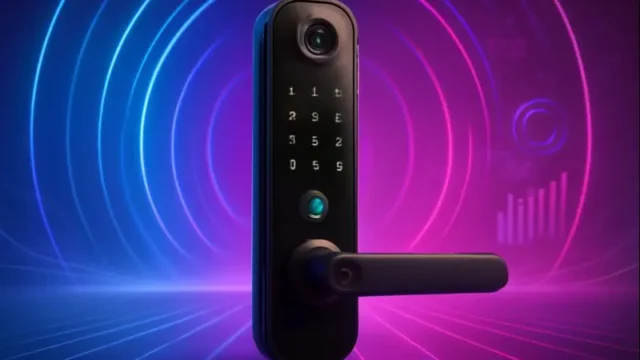 3 Fechaduras Eletrônico Digital Biométrica Com Câmera Wifi, Controle do App Tuya