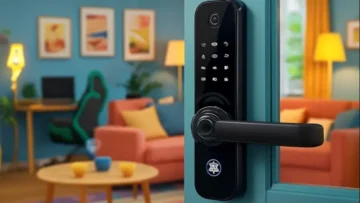 Autonomia top: 3 Fechaduras Eletrônicas Digitais com Carregamento Rápido