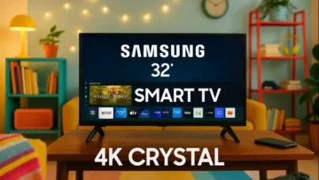 Top 6 tv samsung 32 smart 4k crystal compactas e leves