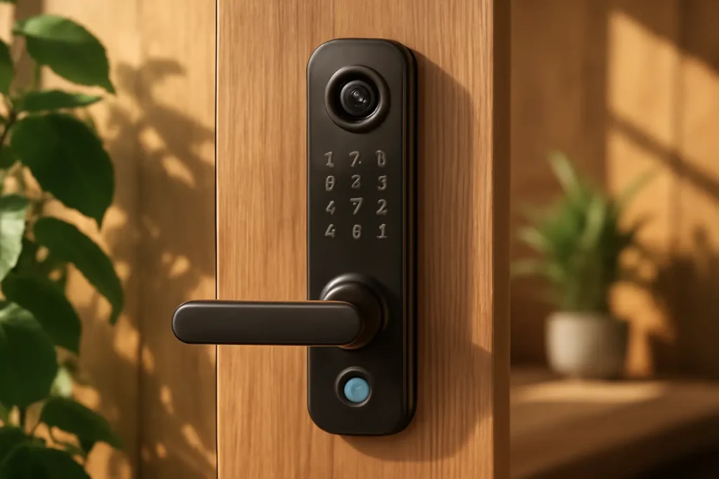 Garantia estendida: 3 Fechaduras Eletrônico Digital Biométrica Com Câmera Wifi, Controle do App Tuya com suporte VIP