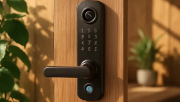 Garantia estendida: 3 Fechaduras Eletrônico Digital Biométrica Com Câmera Wifi, Controle do App Tuya com suporte VIP