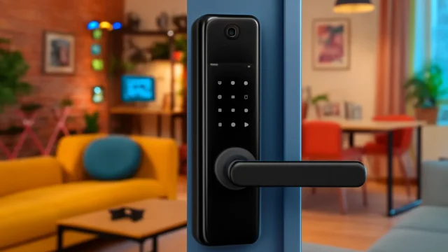 Descontos de até 20%: 3 Fechaduras Eletrônico Digital Biométrica Com Câmera Wifi em oferta especial