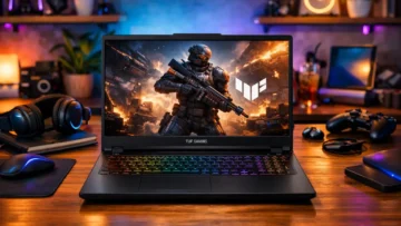 3 Notebooks ASUS TUF Gaming A15 resistentes à água para aventuras