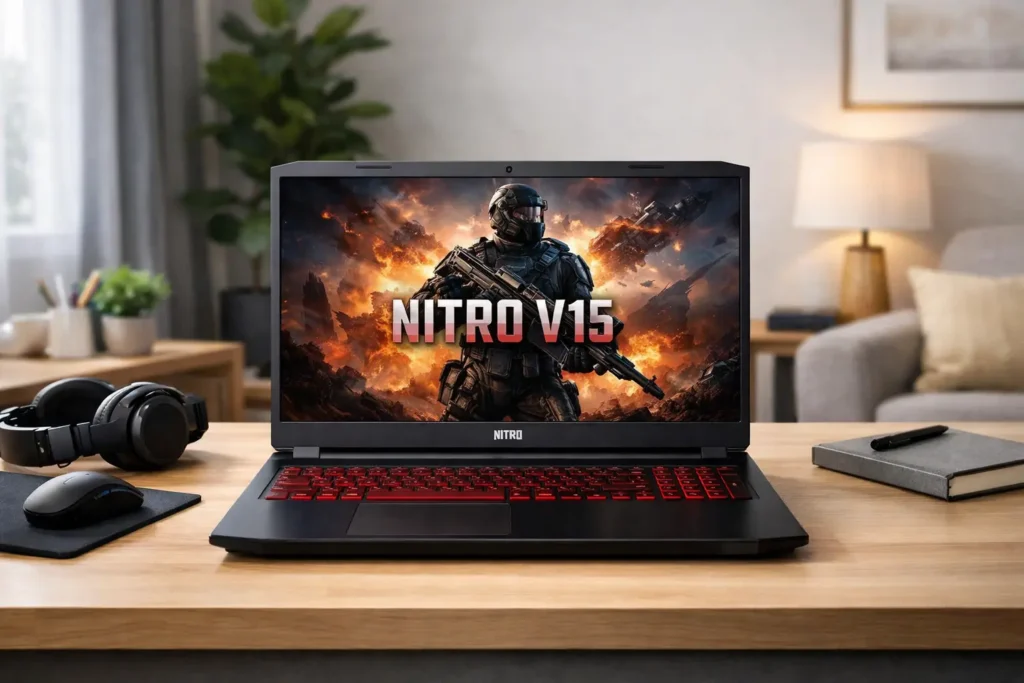 Notebook Gamer Nitro V15 bom e barato que valem a pena