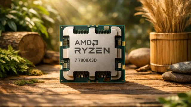 Melhor processador AMD Ryzen 7 7800X3D com alto desempenho para jogos
