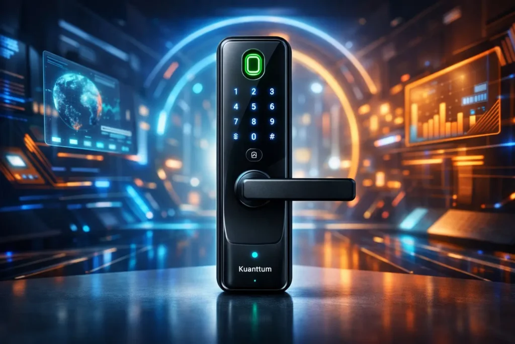 Compactos e poderosos: 3 Fechaduras Eletrônicas Biométricas Kuanttum