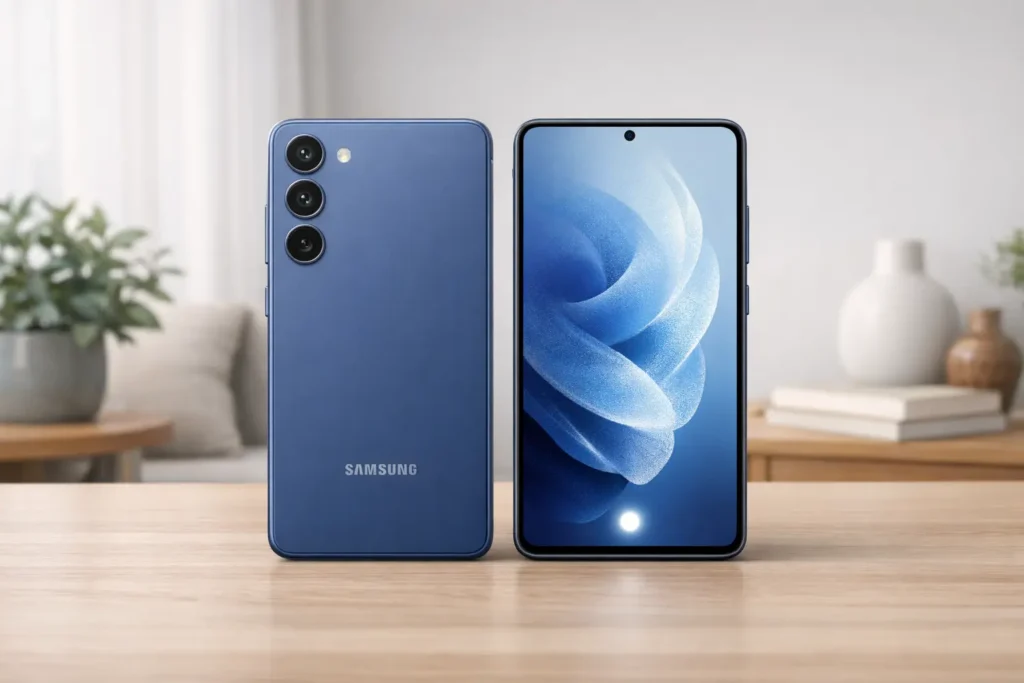 3 Celulares Samsung Galaxy S25 FE 5G com resistência à água para aventuras