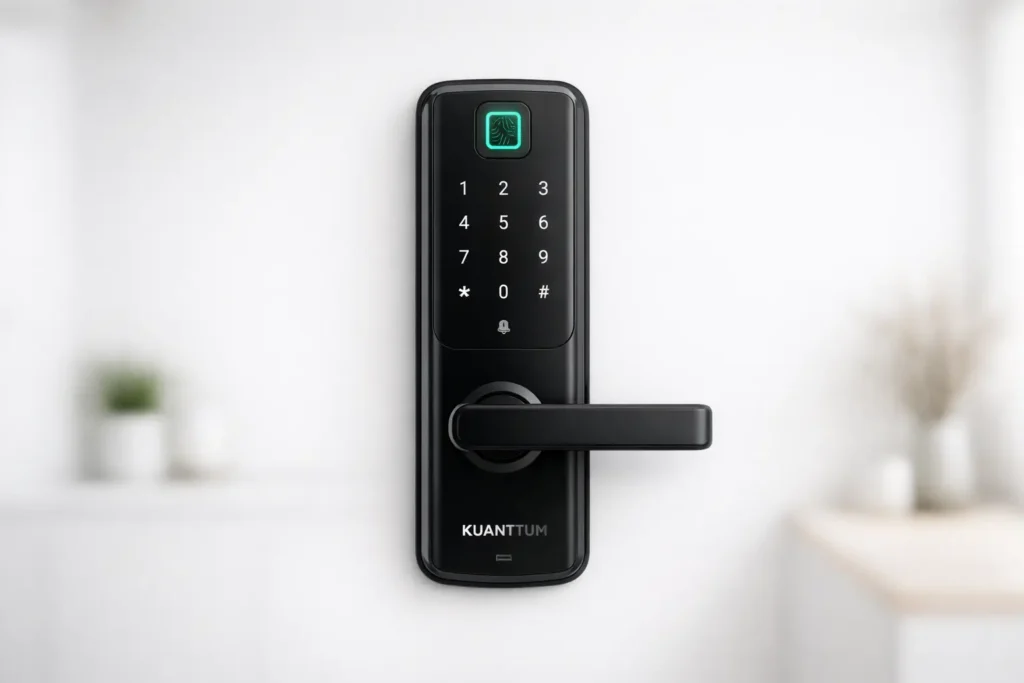 Menos de 200g: 3 Fechaduras Eletrônicas Digitais Biométricas Kuanntum