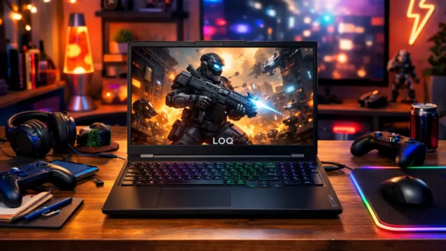 Notebook Gamer Lenovo LOQ E Core i5-12450HX até R$5.199: 3 escolhas com avaliações ★4,5