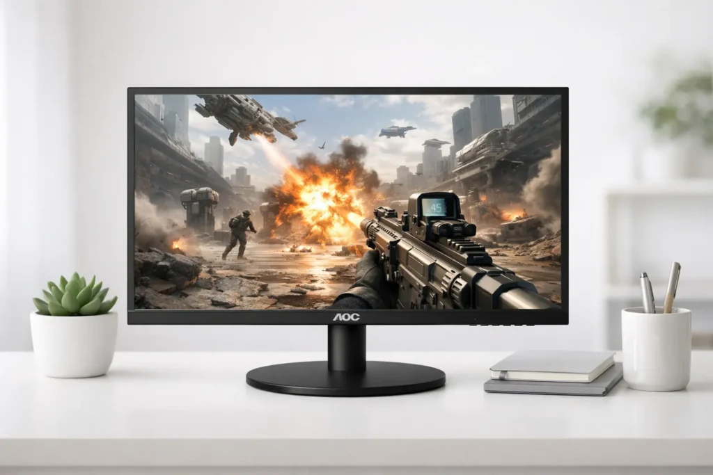 AOC 24B35HM2 100Hz 1ms HDMI bons até R$800 com tecnologia de ponta