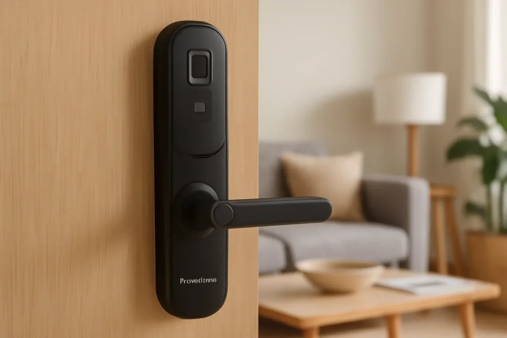 Bateria que dura: 3 Fechaduras Digitais Biométricas Kuanttum para um dia inteiro