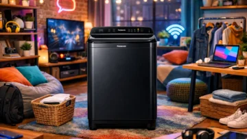 Top 6 Máquinas de Lavar Panasonic compactas e leves para usar no dia a dia