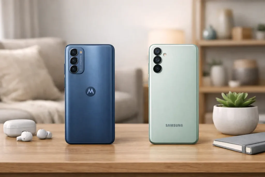 Motorola Moto G35 vs Samsung Galaxy A16: Desempenho ou Câmera?