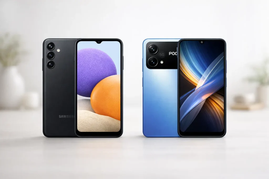 Samsung Galaxy A16 vs Xiaomi POCO M7 Pro 5G: Câmera ou Desempenho?