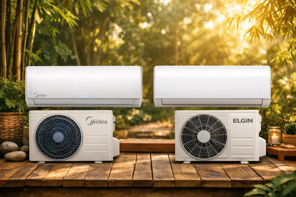 Midea vs Elgin: Qual ar-condicionado é mais eficiente para sua casa?