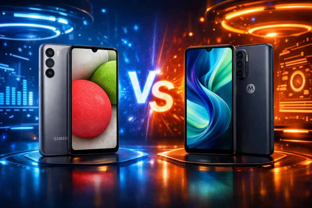 Samsung Galaxy A05s vs Motorola Moto G05: Qual entrega mais desempenho?