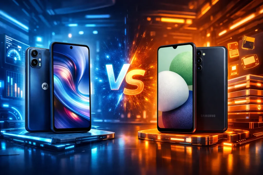 Motorola Moto G35 5G vs Samsung Galaxy A16: Performance ou Armazenamento?