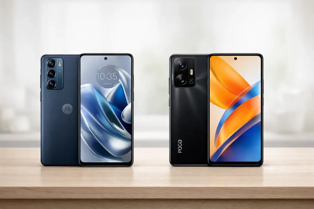 Smartphone Motorola Moto G75 5G vs Smartphone Xiaomi Poco X7 Pro 5G: Qual é o melhor para você?