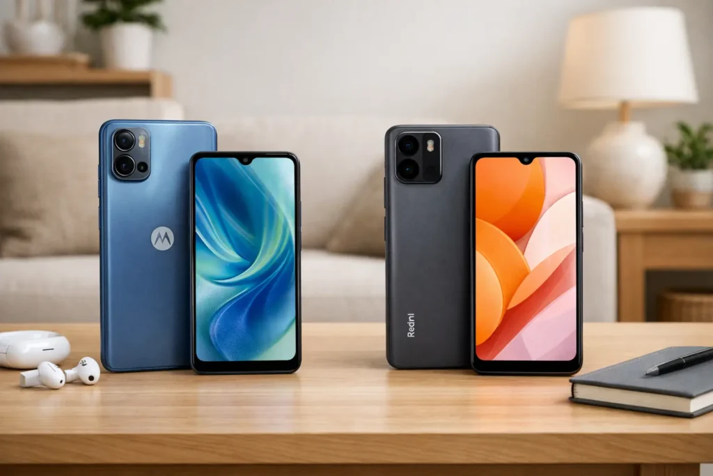 Motorola Moto G35 5G vs Xiaomi Redmi 14C: Desempenho ou Custo-benefício?