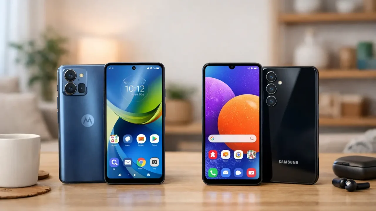 Motorola Moto G75 5G vs Samsung Galaxy A26 5G: Desempenho ou Câmera?