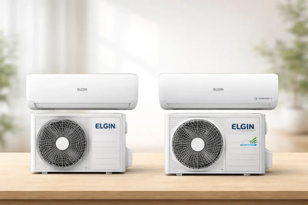 Ar Condicionado Elgin Eco 9000 BTU/h vs Elgin Eco Inverter II Wi-Fi 12000 BTU/h: Eficiência ou Tecnologia?