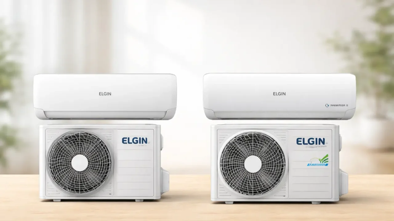 Ar Condicionado Elgin Eco 9000 BTU/h vs Elgin Eco Inverter II Wi-Fi 12000 BTU/h: Eficiência ou Tecnologia?