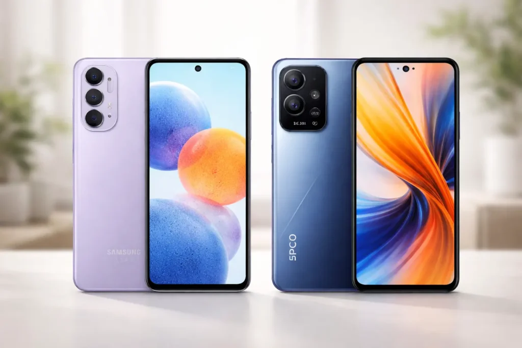 Samsung Galaxy A56 5G vs Xiaomi POCO X7 Pro 5G: Desempenho ou Câmera?