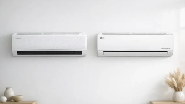Samsung WindFree AI Inverter vs LG Dual Inverter Voice: Eficiência ou Conforto?