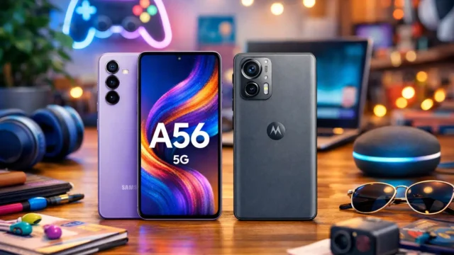 Samsung Galaxy A56 5G vs Motorola Edge 50 5G: Desempenho ou Câmera?