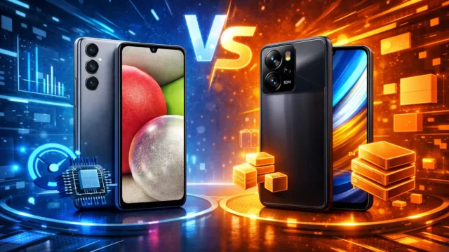 Samsung Galaxy A05s vs Xiaomi Poco C75: Desempenho ou Armazenamento?