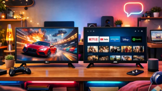 Smart TV 32" LG HD 32LR600B vs AOC 32S5045/78G: Desempenho ou Conectividade?