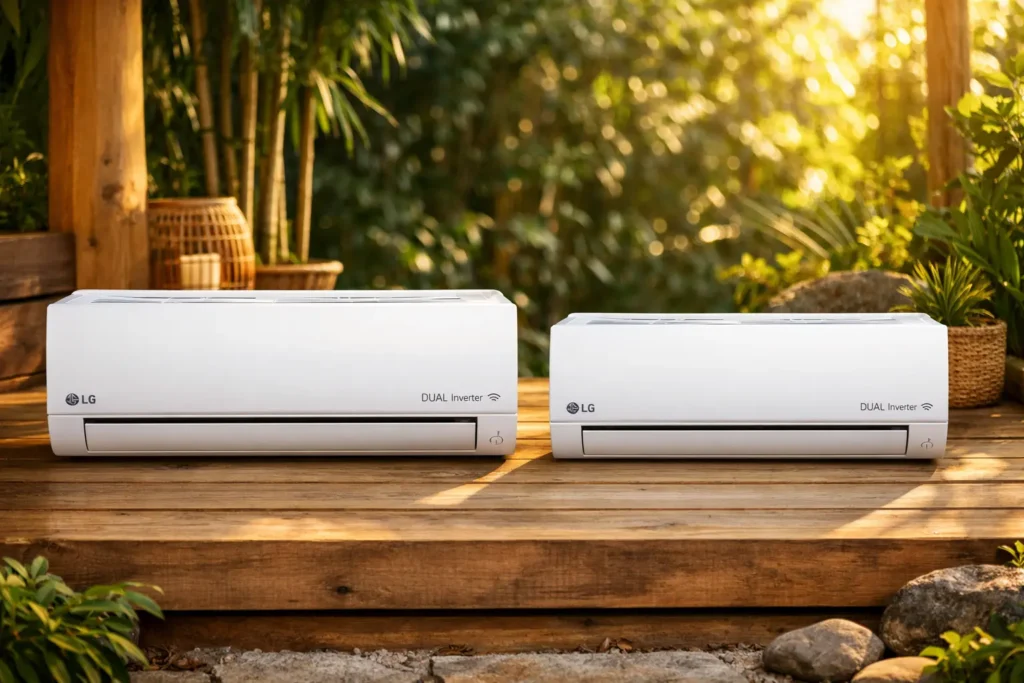 LG Dual Inverter Voice 12.000 Btus vs 9.000 Btus: Desempenho ou Economia?
