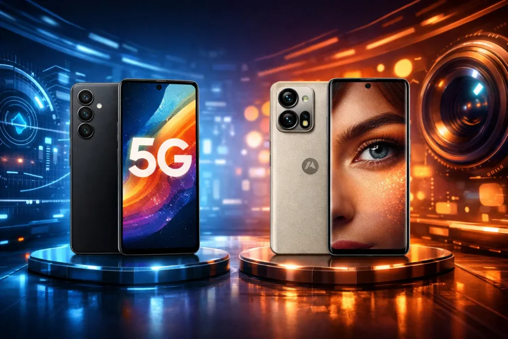 Samsung Galaxy A56 5G vs Motorola Edge 50 5G: Desempenho ou Câmera?