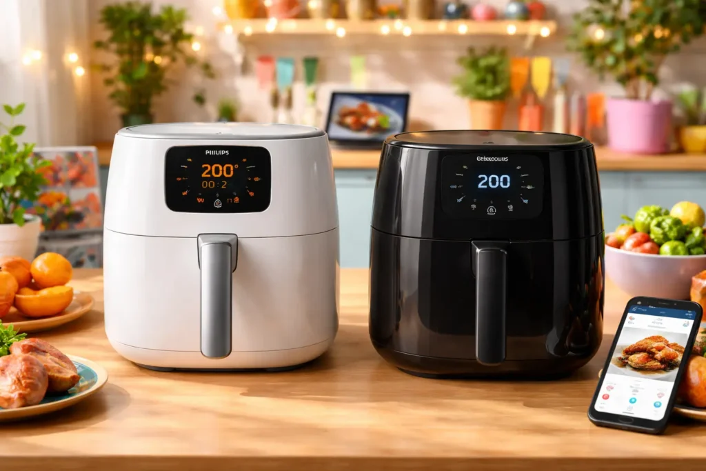 Philips Walita vs Electrolux Air Fryer: Capacidade ou Conectividade?