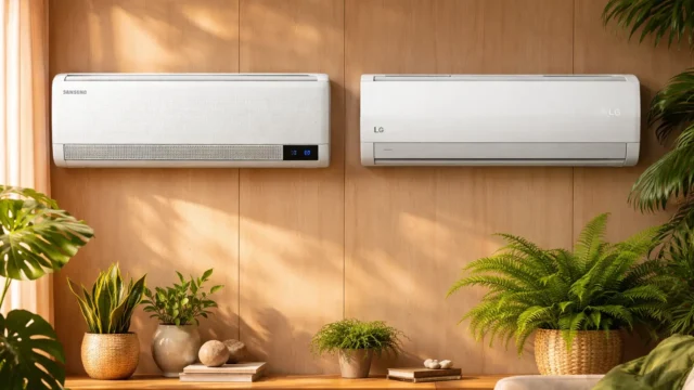Samsung WindFree AI vs LG Dual Inverter: Eficiência ou Conforto?