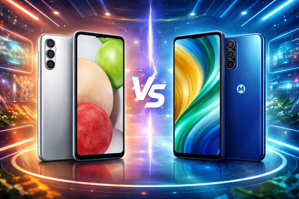 Smartphone Samsung Galaxy A05s vs Motorola Moto G05: Desempenho ou Câmera?