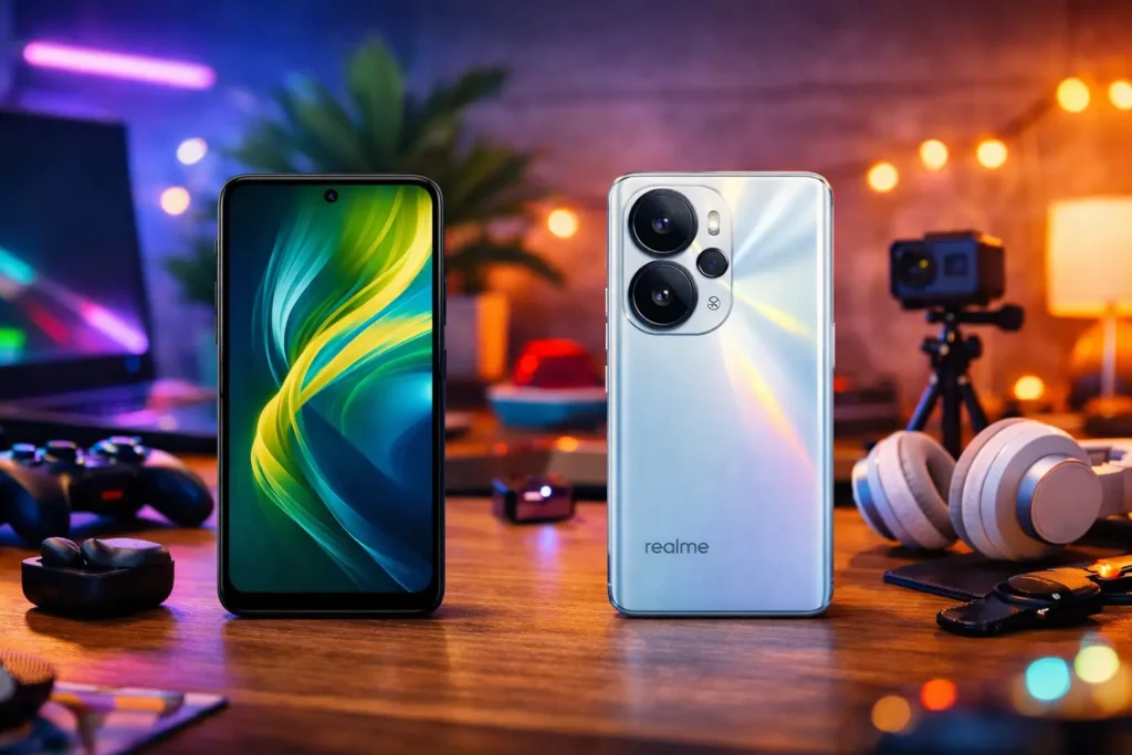 Motorola Moto G05 vs Realme Note 60x: Desempenho ou Câmera?