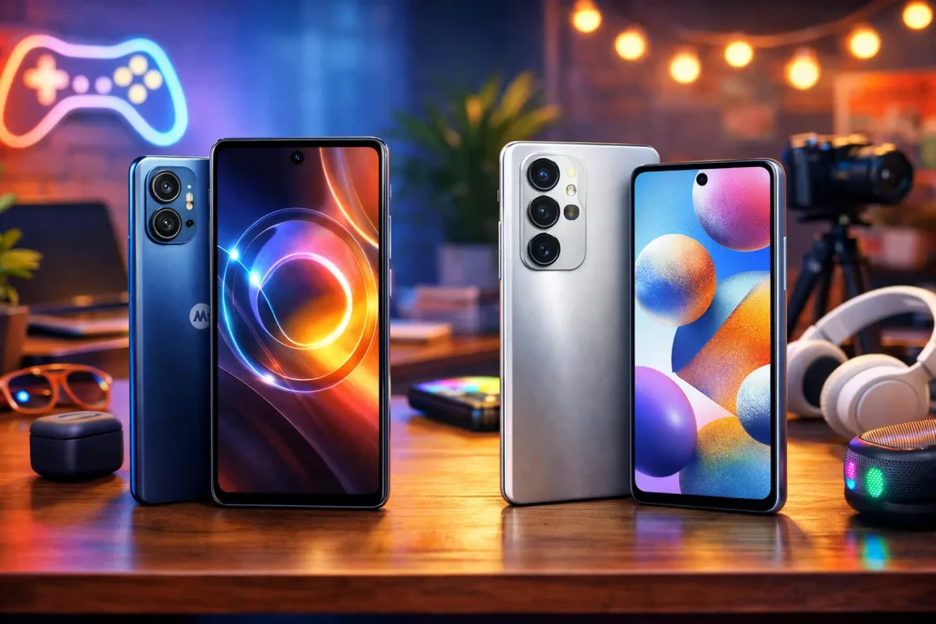 Motorola Moto G75 5G vs Samsung Galaxy A56 5G: Performance ou Câmera?