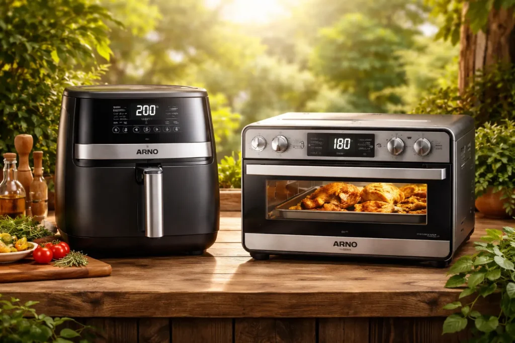 Arno Airfry & Grill Expert Maxx Digital 6,5L vs Arno Oven & Grill Expert 11L: Versatilidade ou Potência?