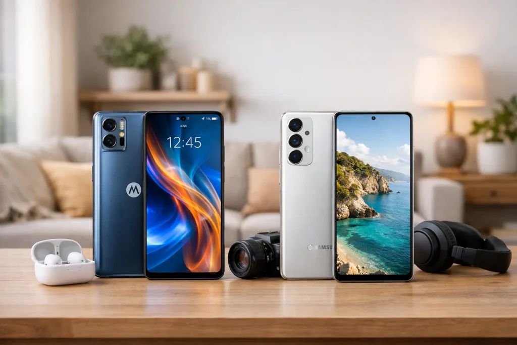 Motorola Moto G75 5G vs Samsung Galaxy A56 5G: Performance ou Câmera?