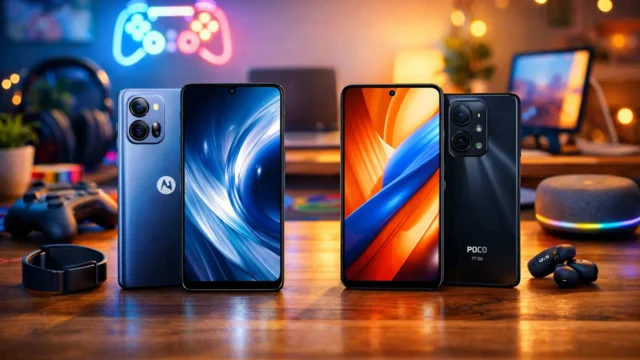 Motorola Moto G75 5G vs Xiaomi Poco X7 Pro 5G: Desempenho ou Conectividade?