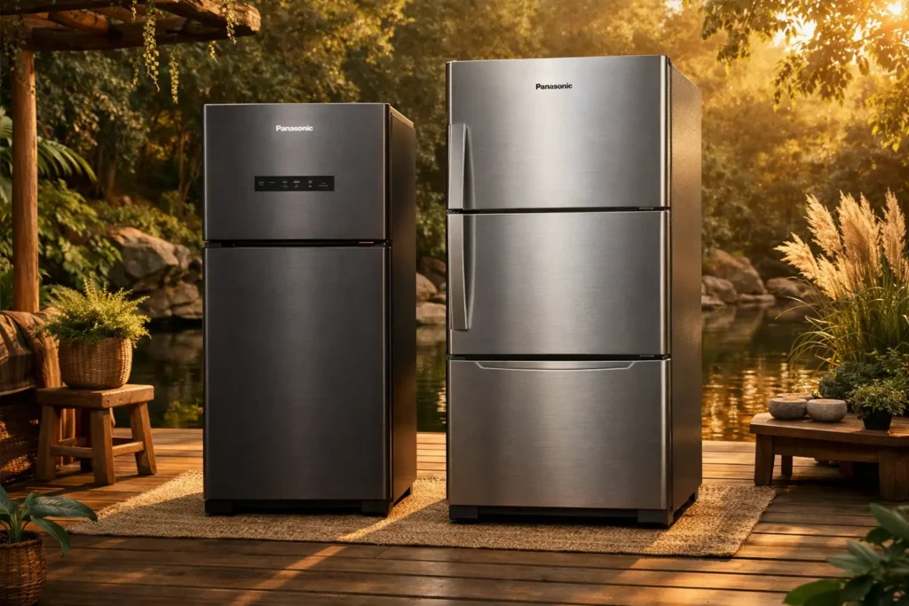 Geladeira Panasonic BB41 Titânio 397L vs Refrigerador Panasonic Frost Free 460 Litros: Desempenho ou Capacidade?