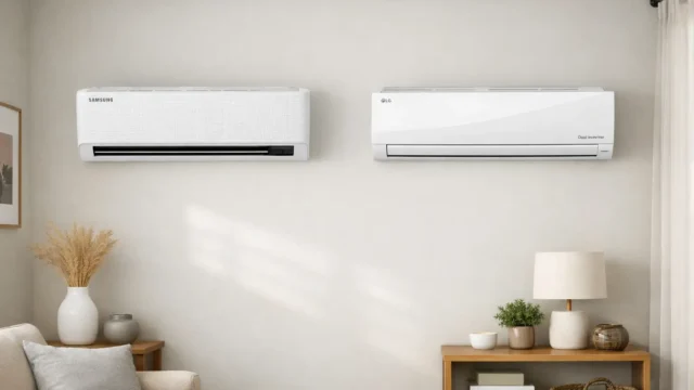 Samsung WindFree AI vs LG Dual Inverter Voice: Desempenho ou Economia?
