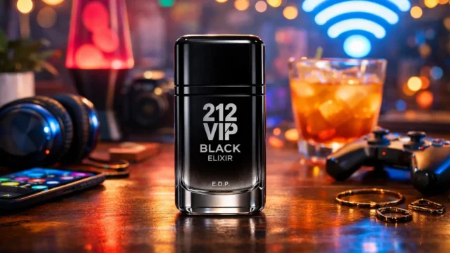 6 Perfumes Masculinos 212 Vip Black com Garantia Estendida e Suporte VIP
