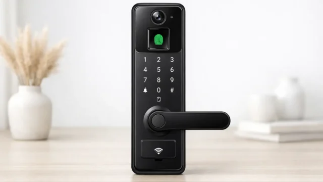 3 Fechaduras Eletrônicas Digitais Biométricas com Câmera Wi-Fi