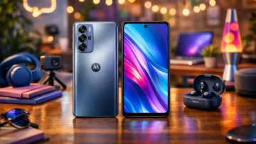 6 Moto G86 com design premium por preço justo