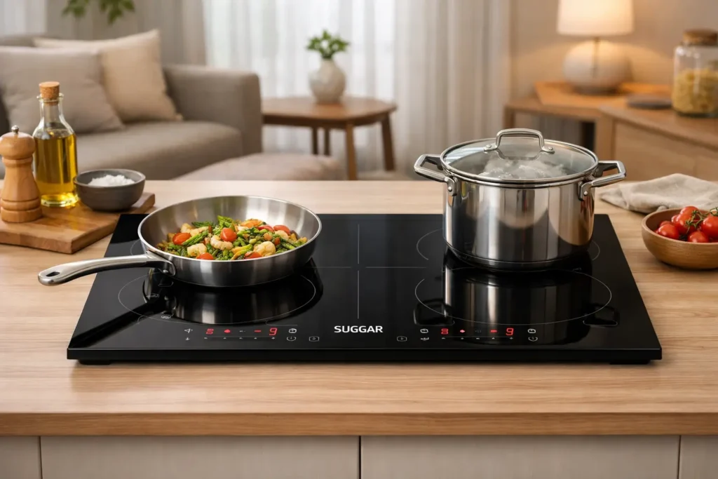 Cooktop de Indução 4 Zonas Flex Suggar Baratos e Bons Mais Vendidos no Brasil