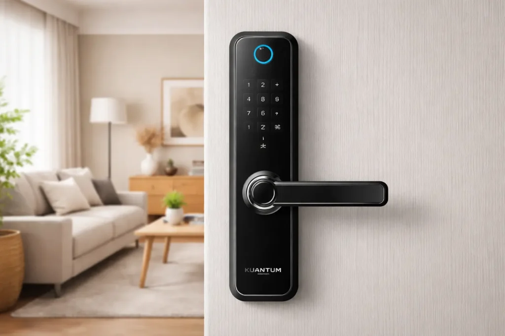 Guia rápido: 3 Fechaduras Eletrônicas Digitais Kuanttum com recursos avançados