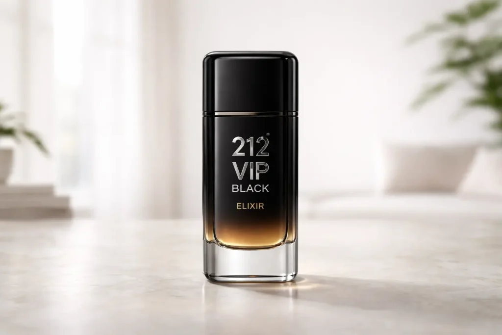 Melhor 212 Vip Black Elixir da Carolina Herrera com Intensidade