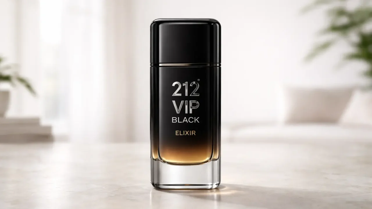 Melhor 212 Vip Black Elixir da Carolina Herrera com Intensidade
